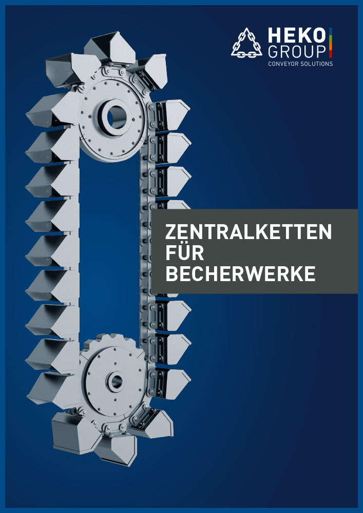 Zentralketten für Becherwerke, DE
